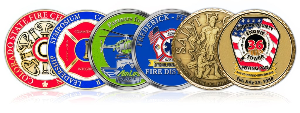 Fire Department Challenge Coins